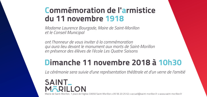 Carte Commémoration 11 novembre 2018 720