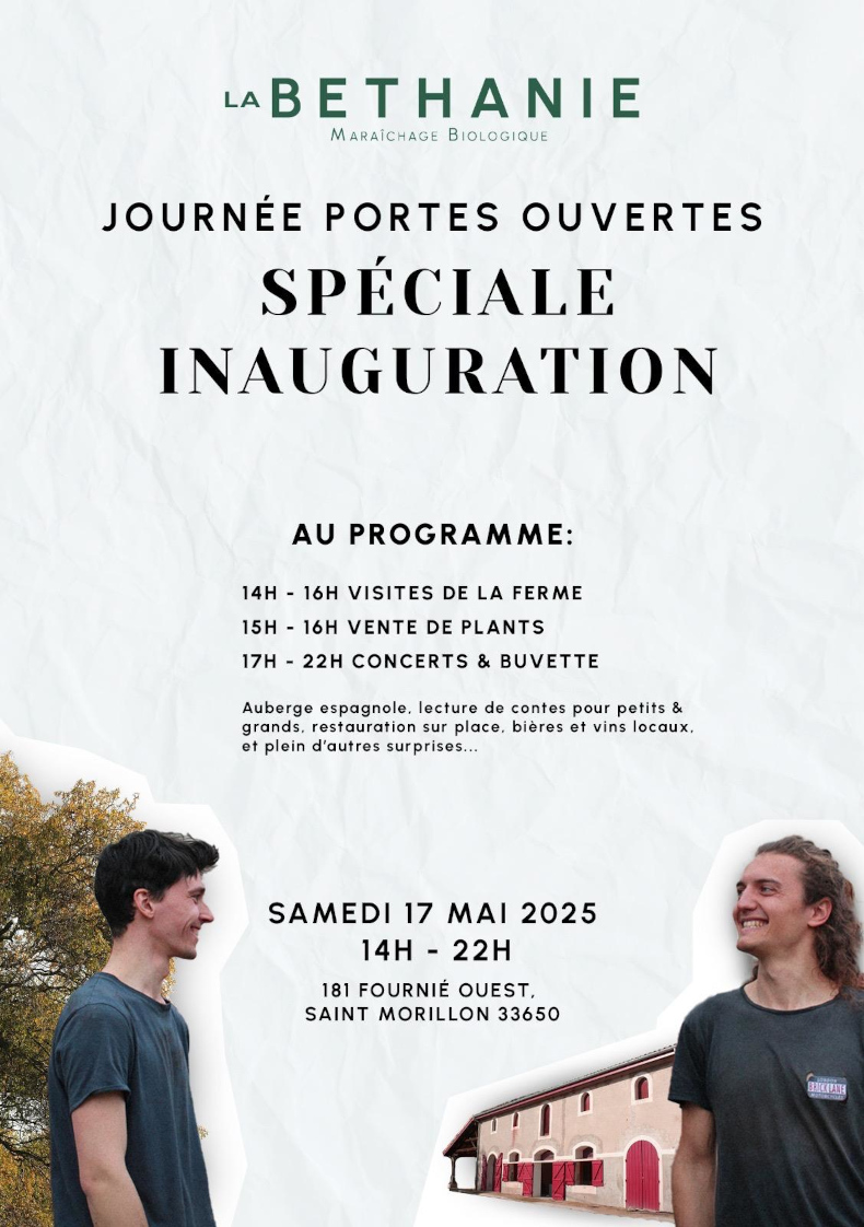 Affiche Journée portes ouvertes La Béthanie 790px