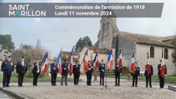 11 novembre 2024 : commémoration de l&#039;armistice de 1918