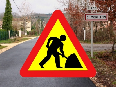 Route de Saint-Michel-de-Rieufret : travaux de voirie du 11 au 15 décembre