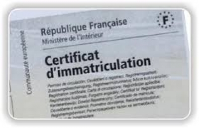 Certificat d&#039;immatriculation ce qui change