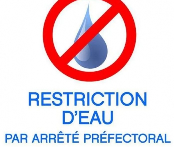Restriction des usages de l’eau en Gironde