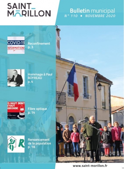 Bulletin Municipal N°110 - nov. 2020